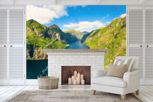 Majestatyczne piękno Geiranger Fjord w Norwegii