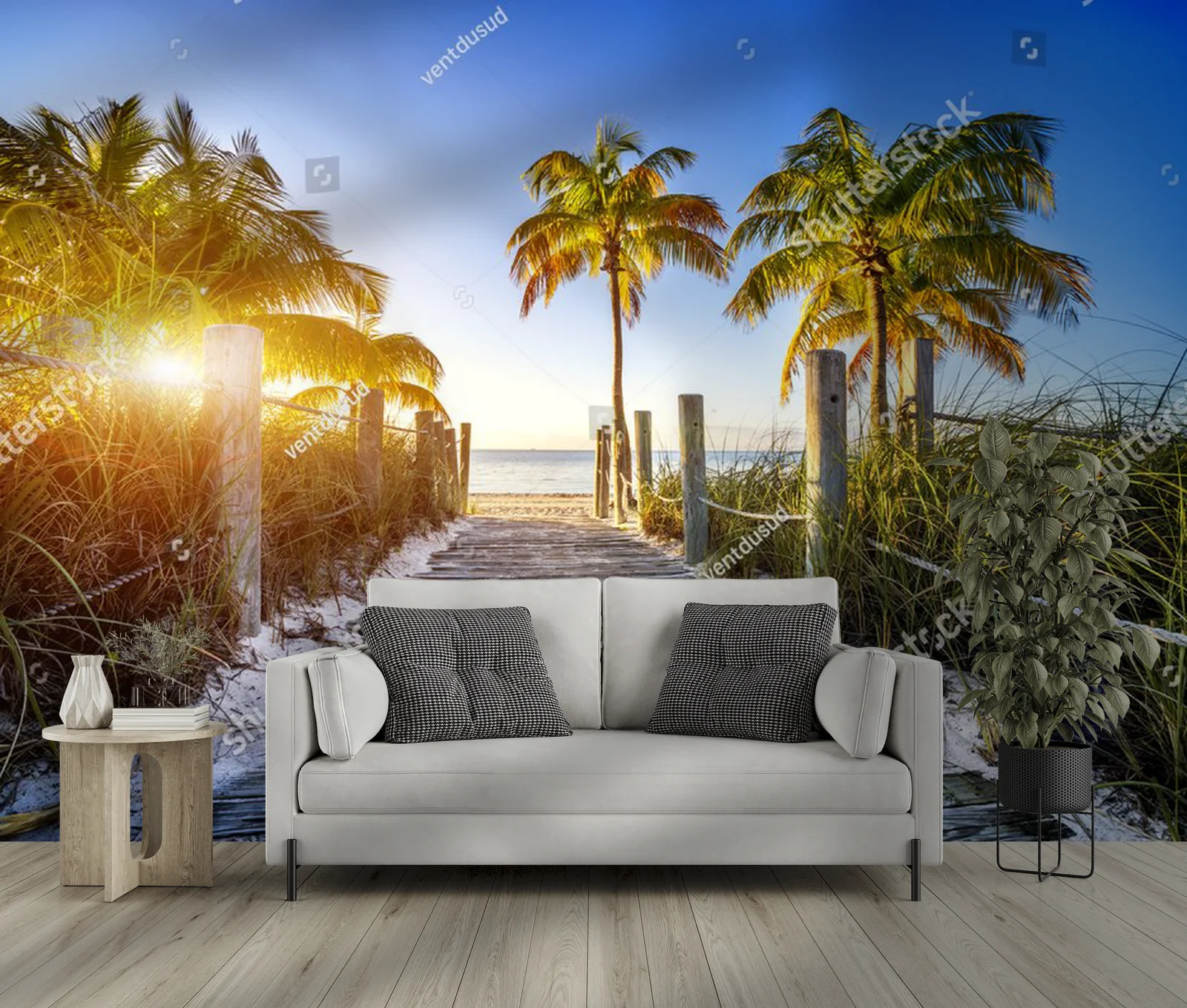 Rajskie plaże Key West w delikatnych odcieniach