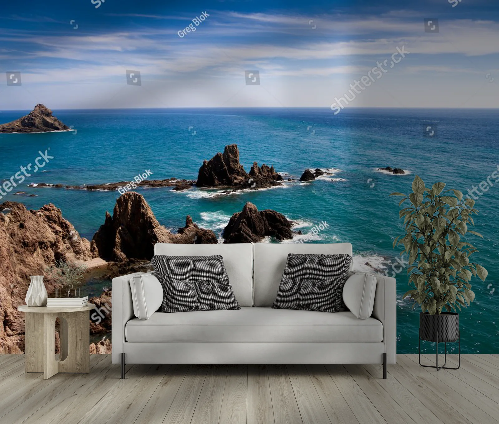 Cudowna atmosfera Cabo de Gata w czarnej tonacji