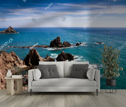 Cudowna atmosfera Cabo de Gata w czarnej tonacji