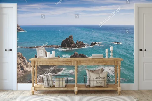 Cudowna atmosfera Cabo de Gata w czarnej tonacji