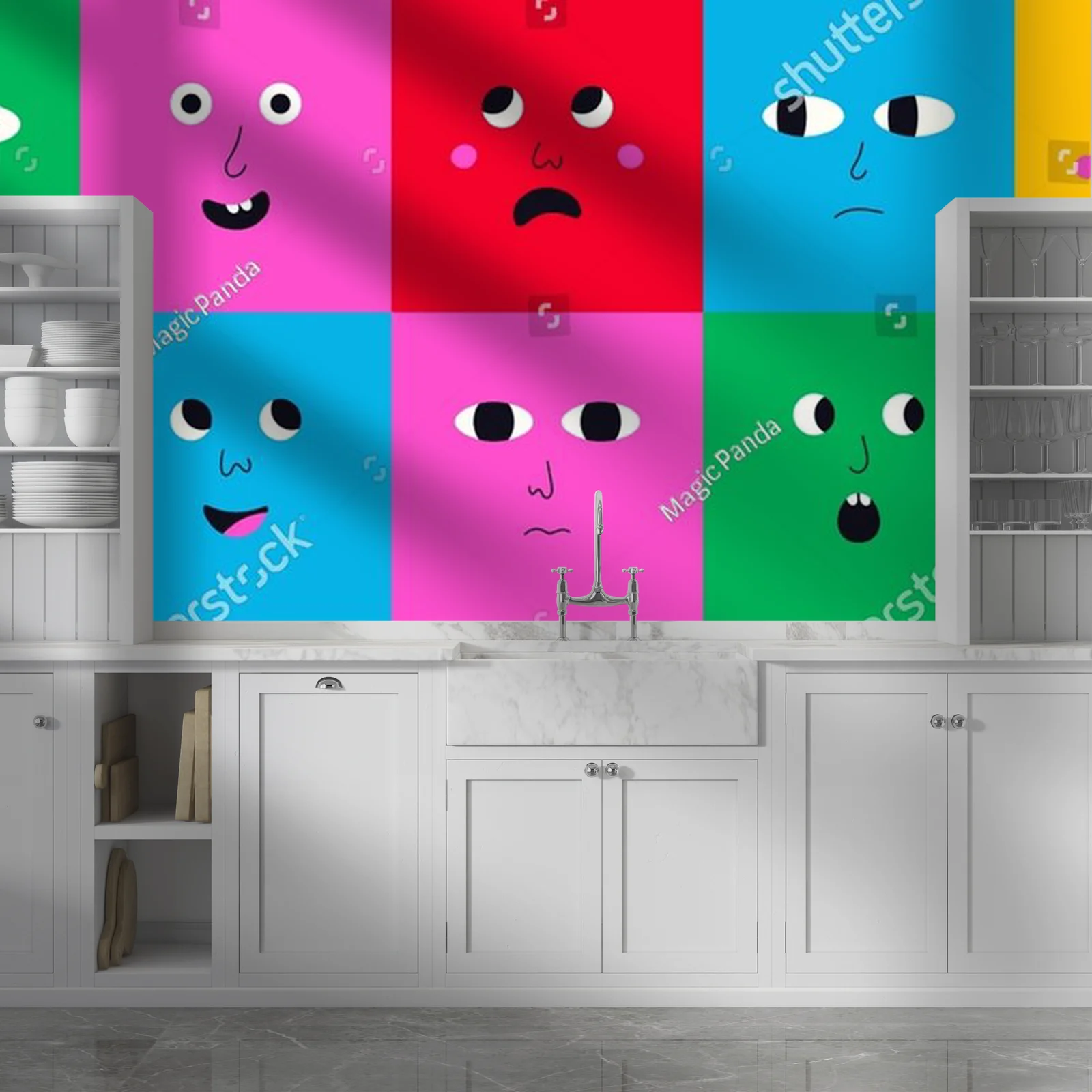 Kolorowe Awatary: Emocje w Doodlowym Stylu