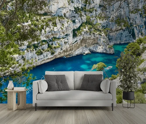 Magia Calanque d'En-Vau w pastelowych odcieniach