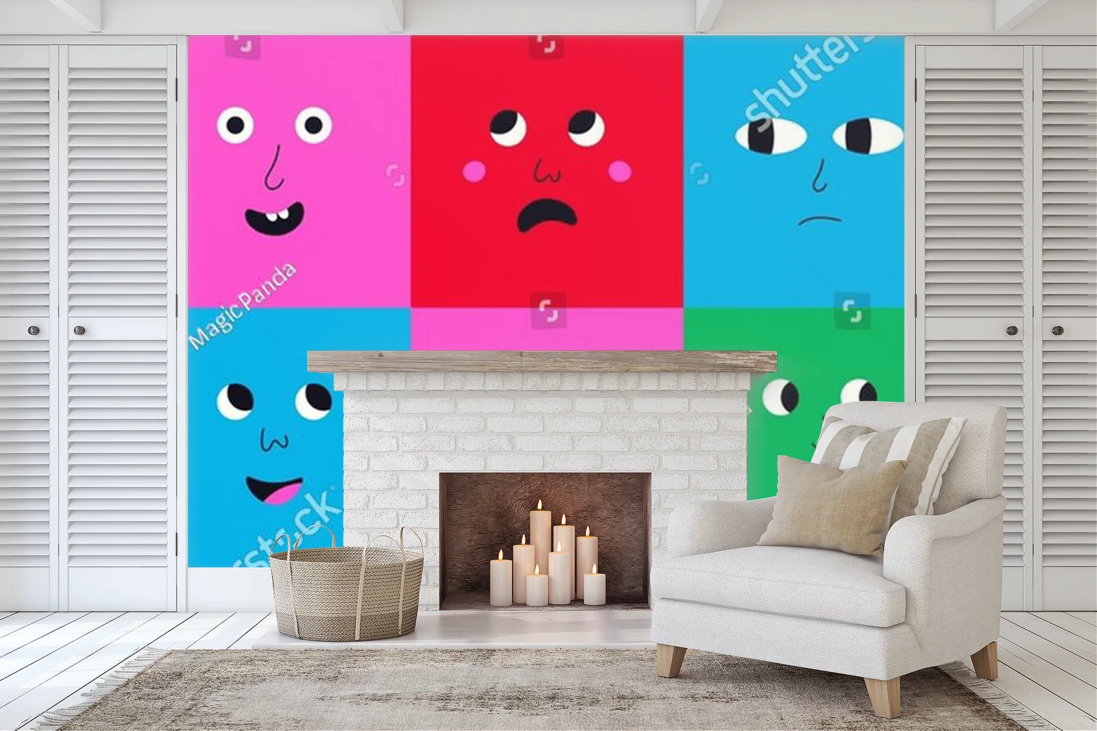 Kolorowe Awatary: Emocje w Doodlowym Stylu
