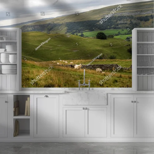 Spokój i urok Yorkshire Dales z owcami