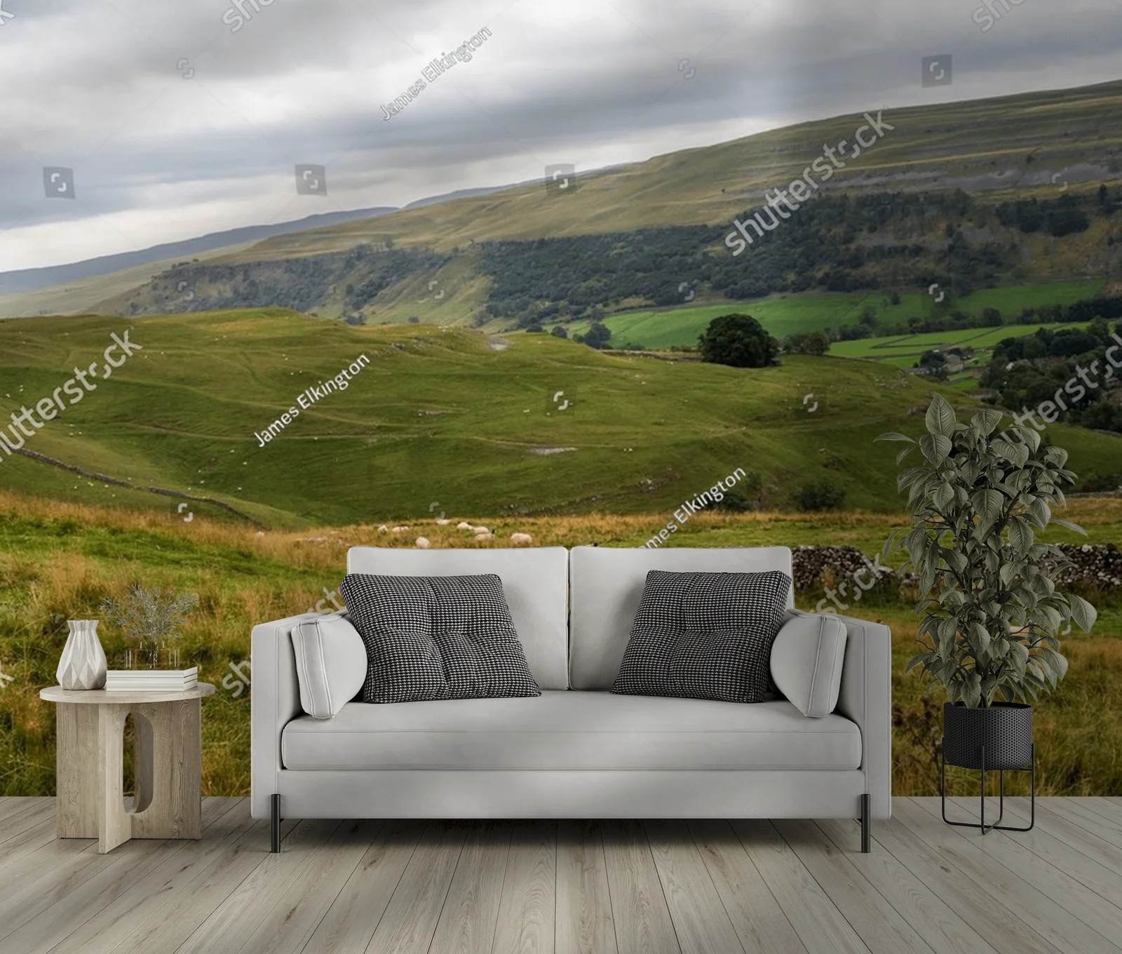 Spokój i urok Yorkshire Dales z owcami