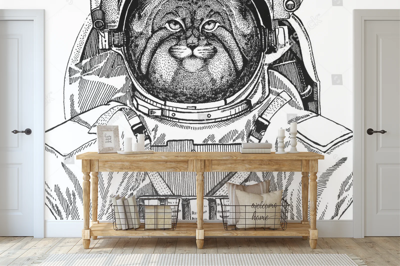 Kosmos w duszy - astronauta z magicznym lwem