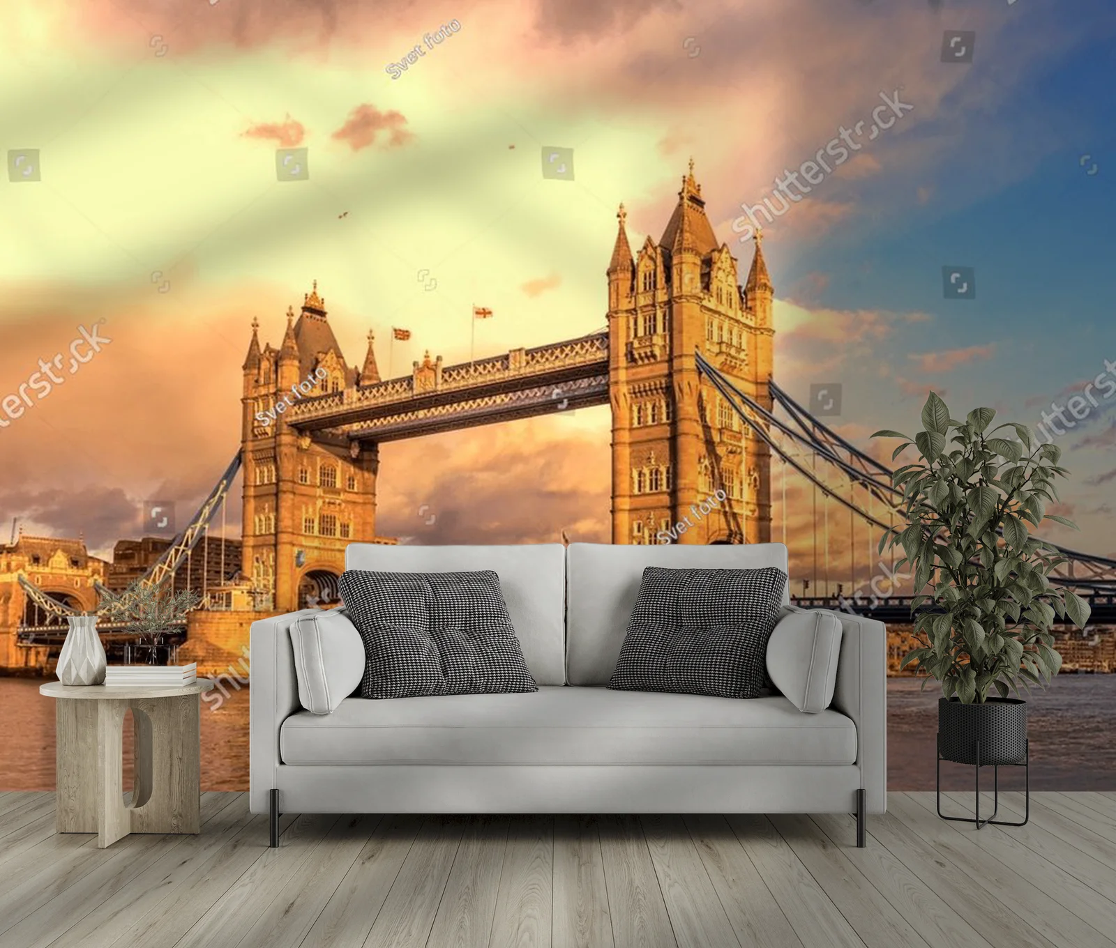 Zjawiskowy Tower Bridge w letnich odcieniach