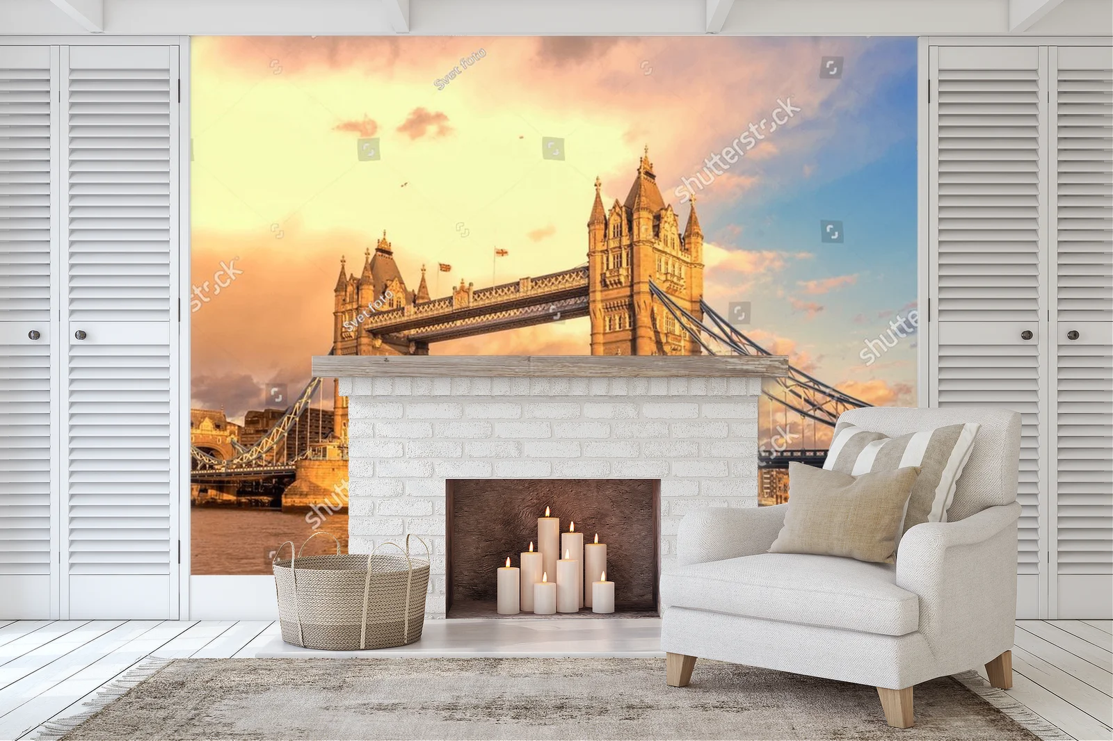 Zjawiskowy Tower Bridge w letnich odcieniach