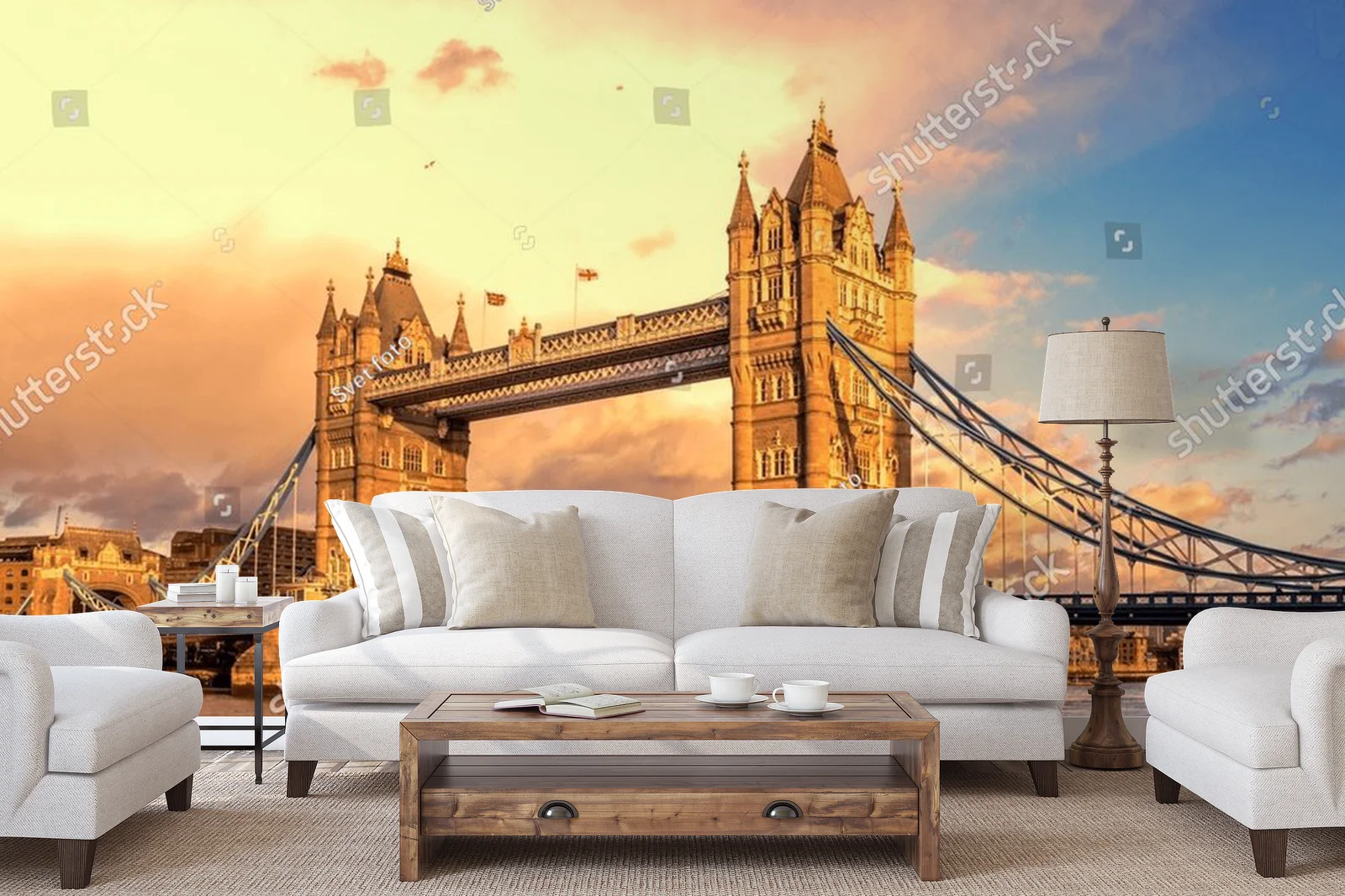 Zjawiskowy Tower Bridge w letnich odcieniach