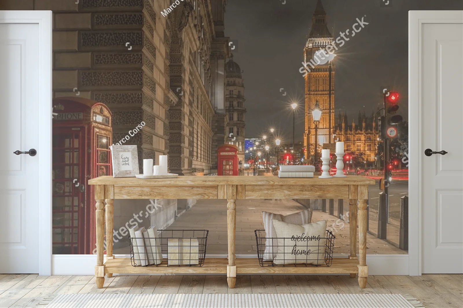 Nocna magia Londynu: czerwone budki telefoniczne