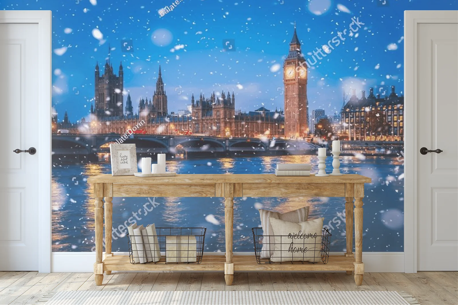 Zimowy urok Londynu: Westminster Palace w blasku świąt