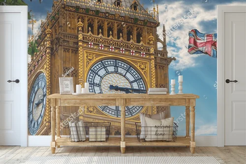 Urok historycznego Londynu w błękicie Big Bena