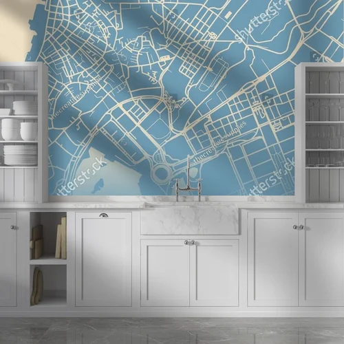 Zjawiskowa mapa makau w pastelowych odcieniach