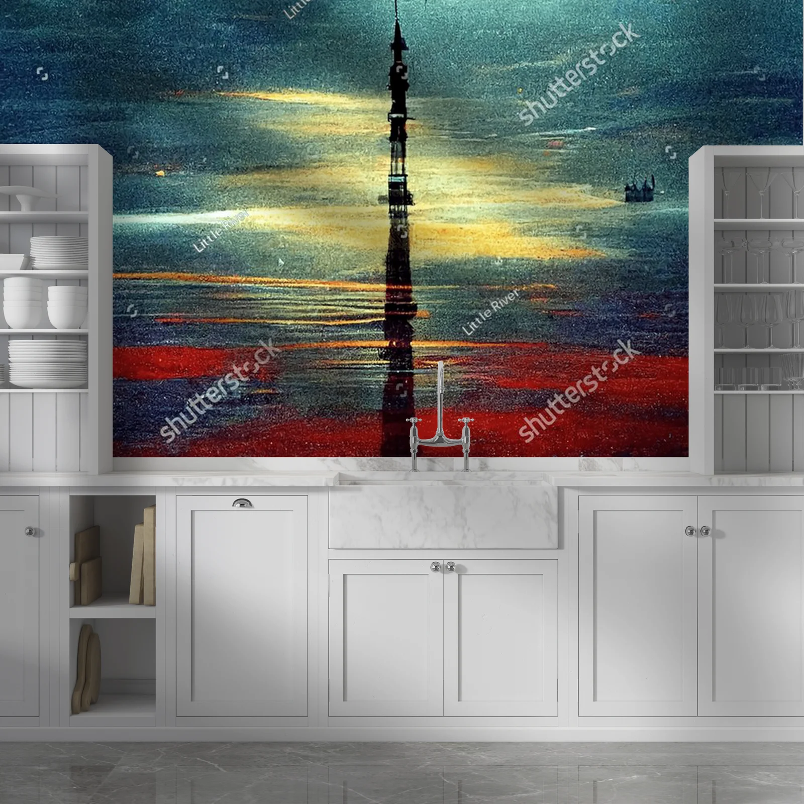 Magia zachodu słońca nad oceanem