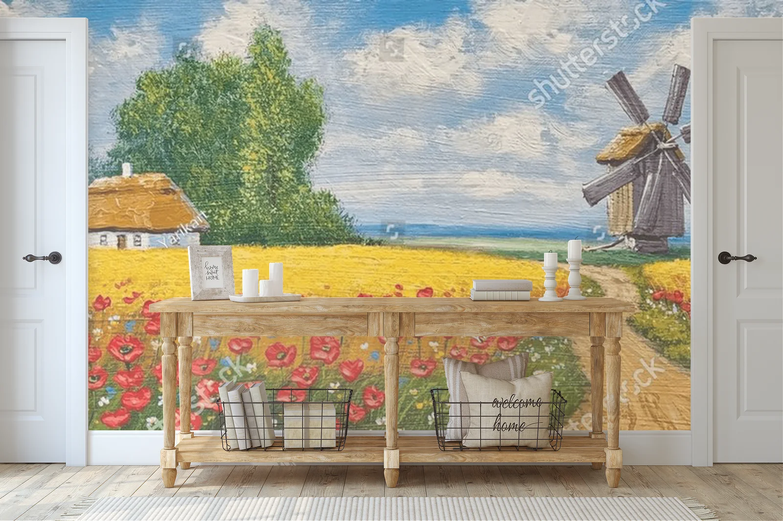 Wiejskie pejzaże w harmonijnych barwach