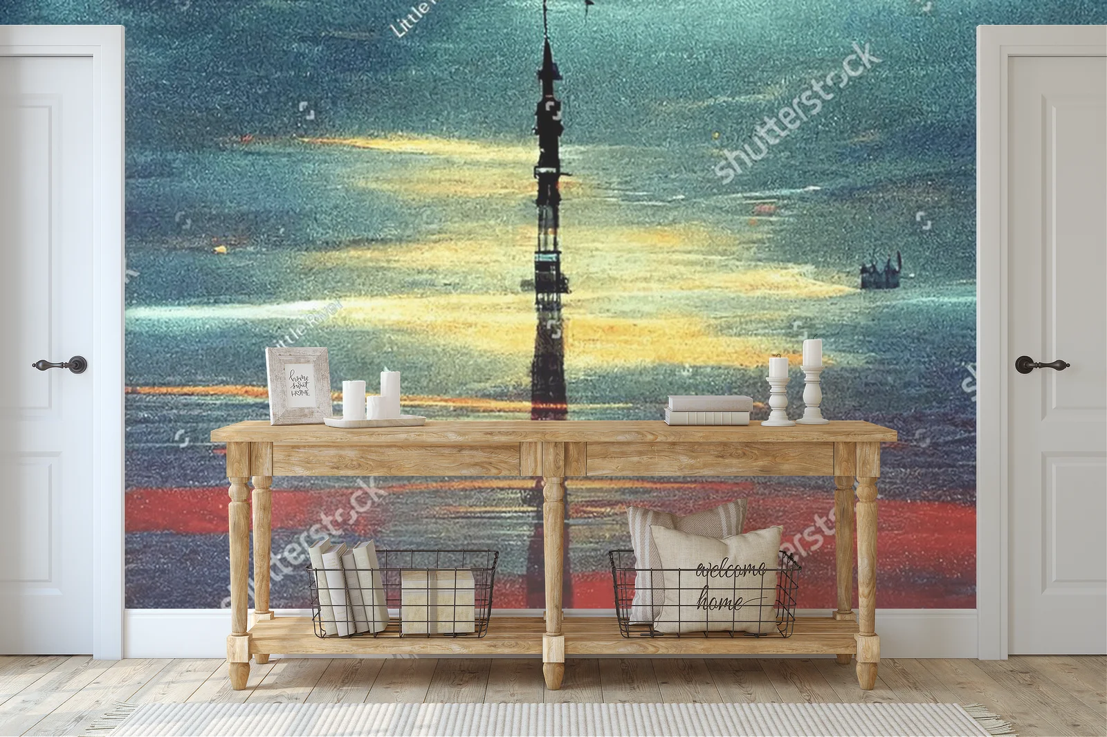 Magia zachodu słońca nad oceanem