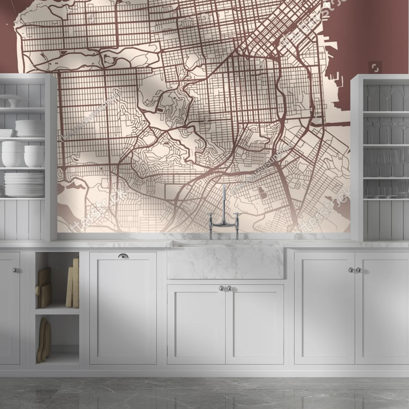 Subtelne odcienie San Francisco w eleganckim stylu
