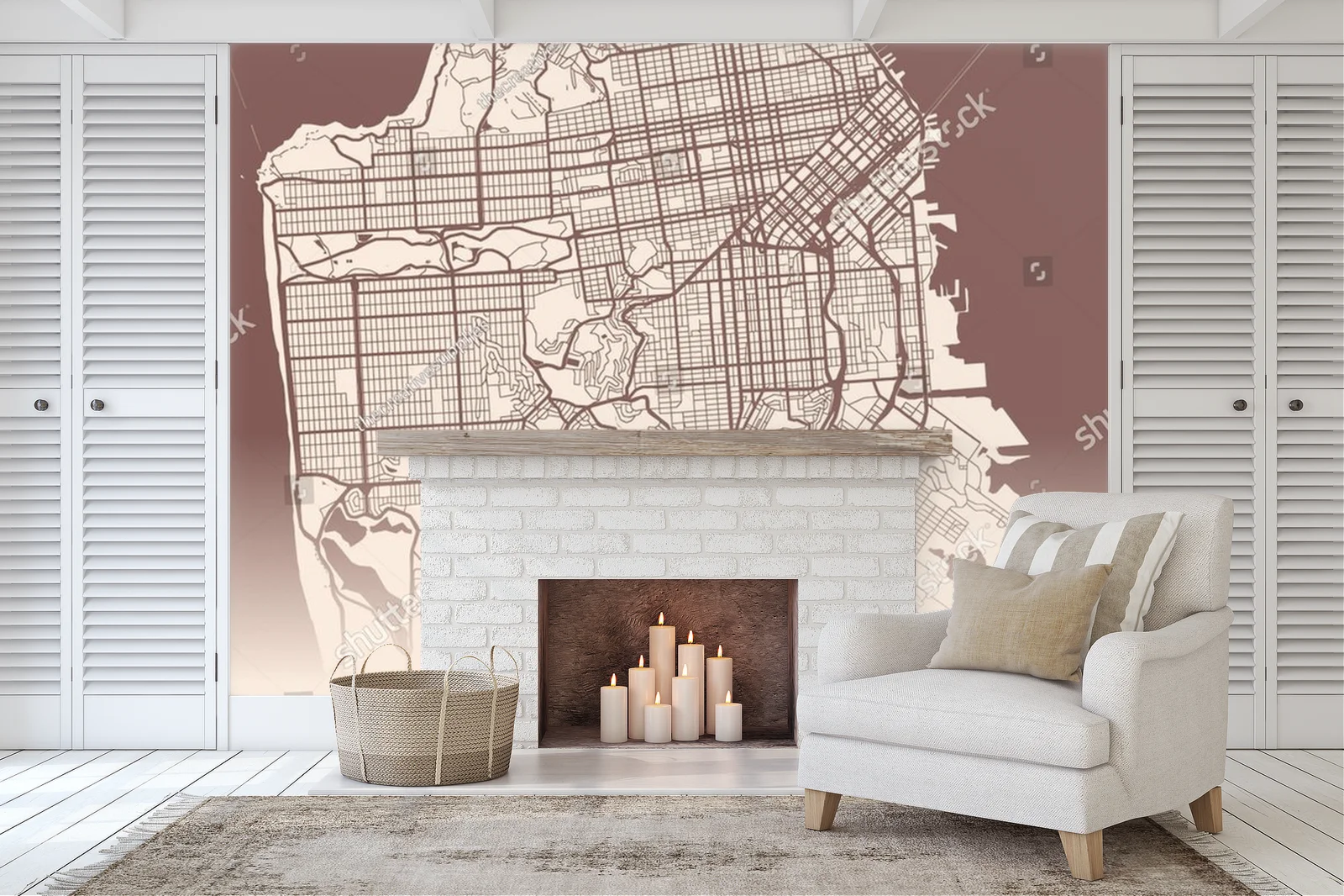 Subtelne odcienie San Francisco w eleganckim stylu