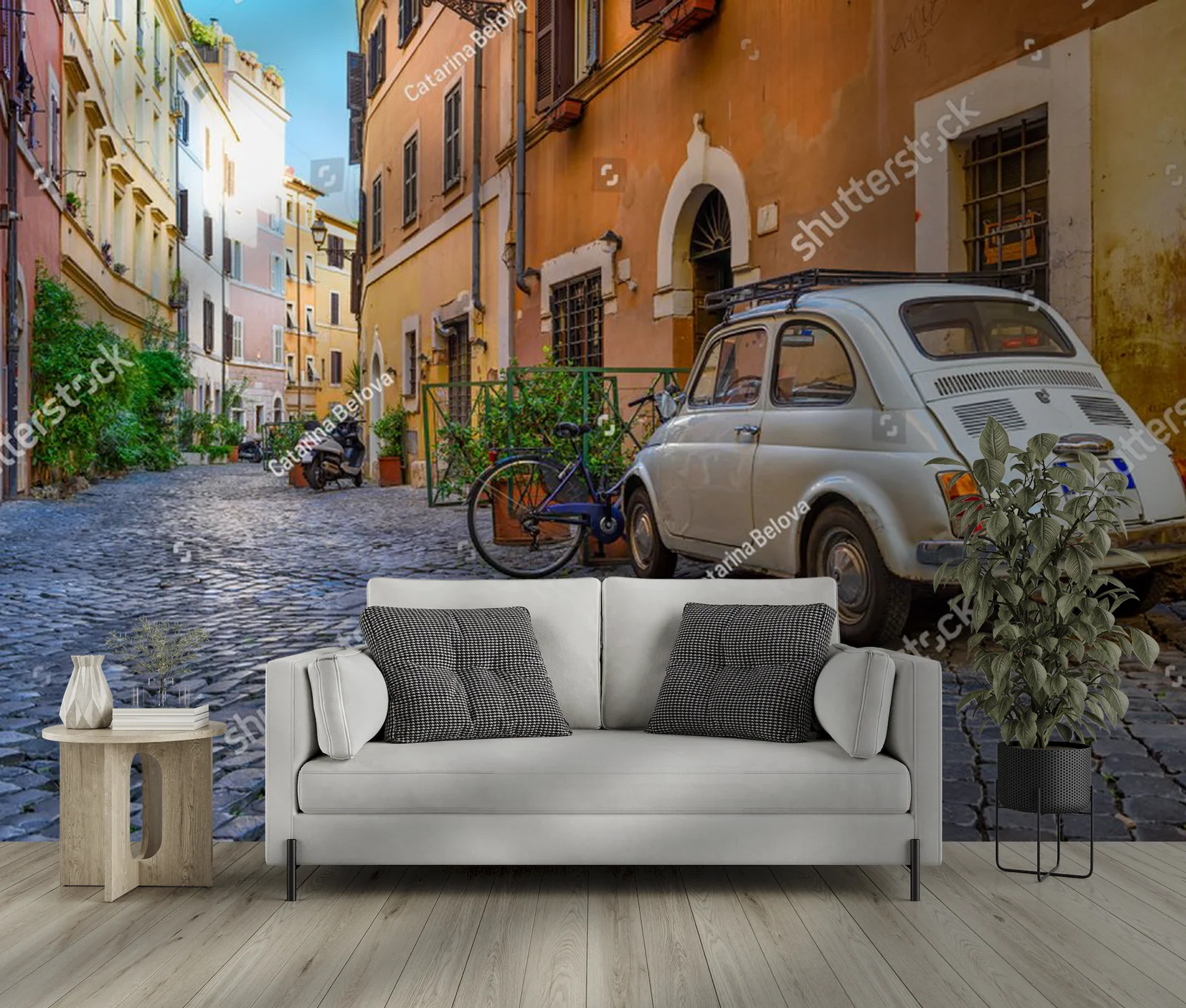 Urokliwe zakątki Trastevere w Rzymie