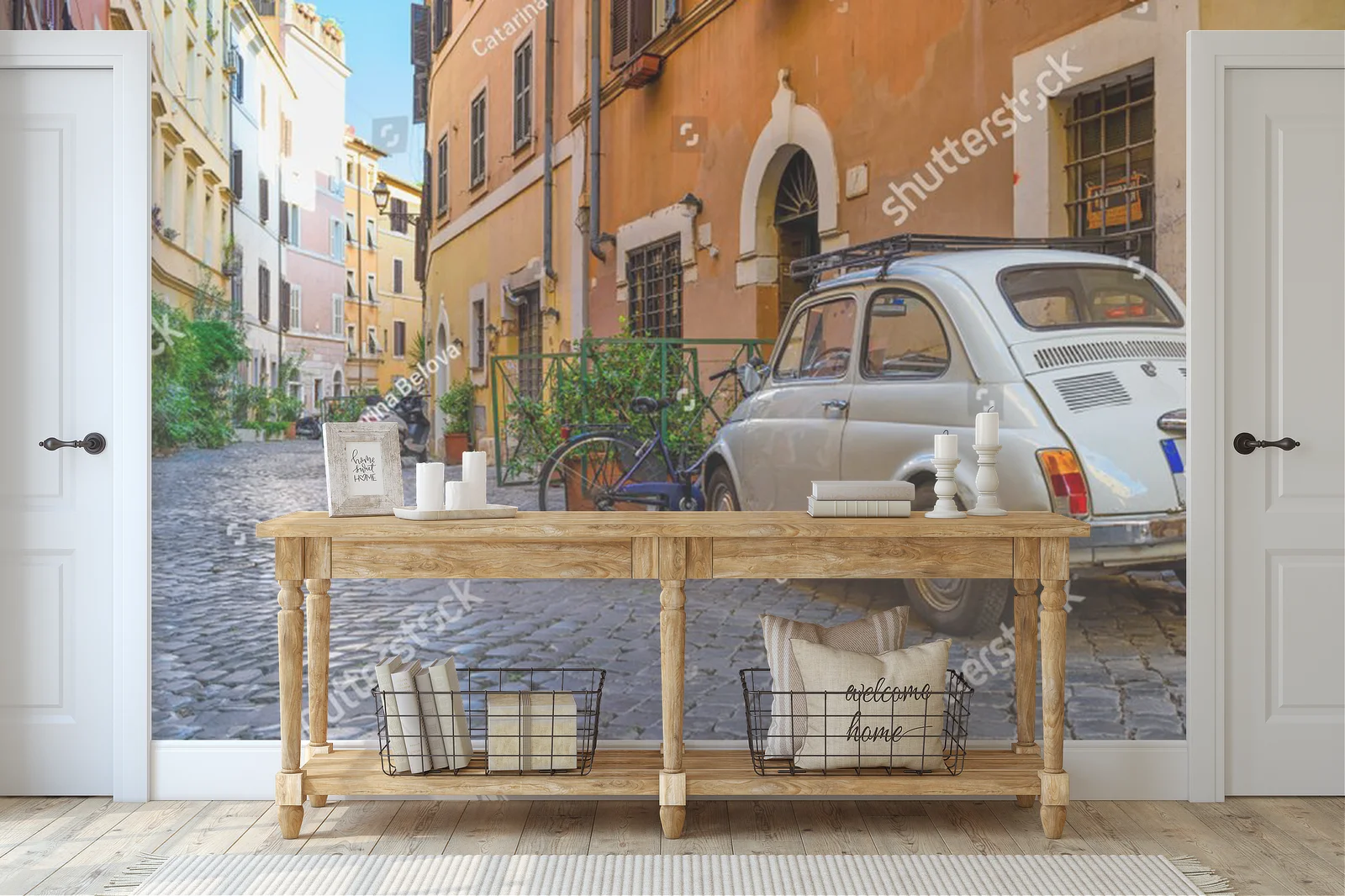 Urokliwe zakątki Trastevere w Rzymie
