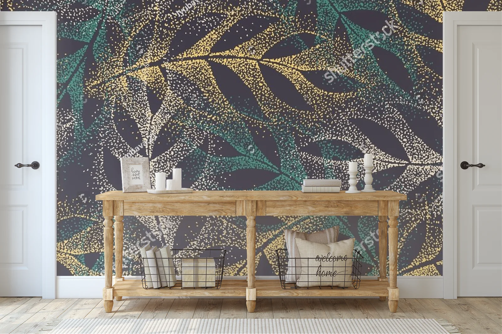 Botaniczne motywy w tajemniczej palecie barw