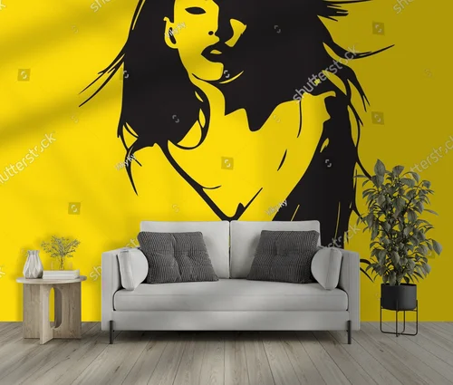 Wspaniały minimalistyczny portret kobiecy