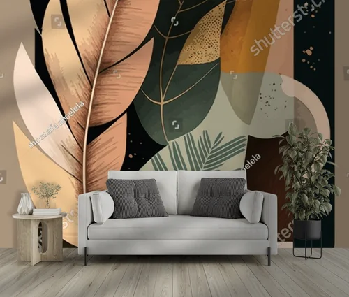 Elegancka aranżacja botaniczna w ziemistych odcieniach