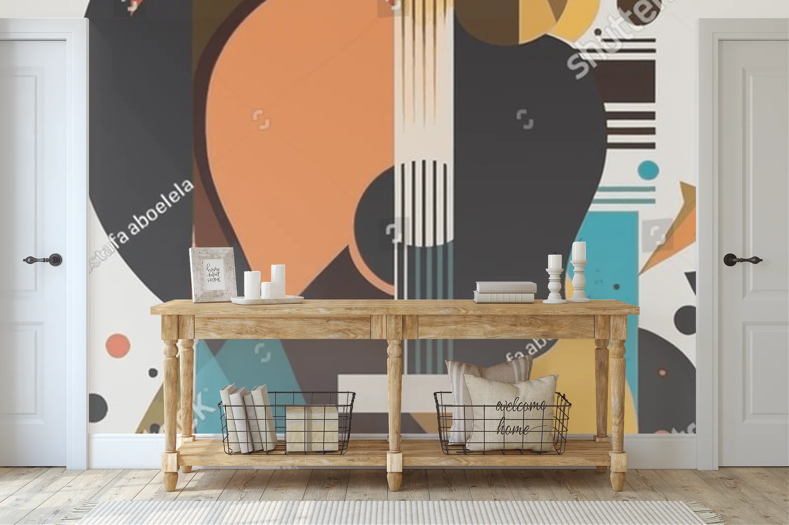 Wibrujące instrumenty w kolorowej harmonii
