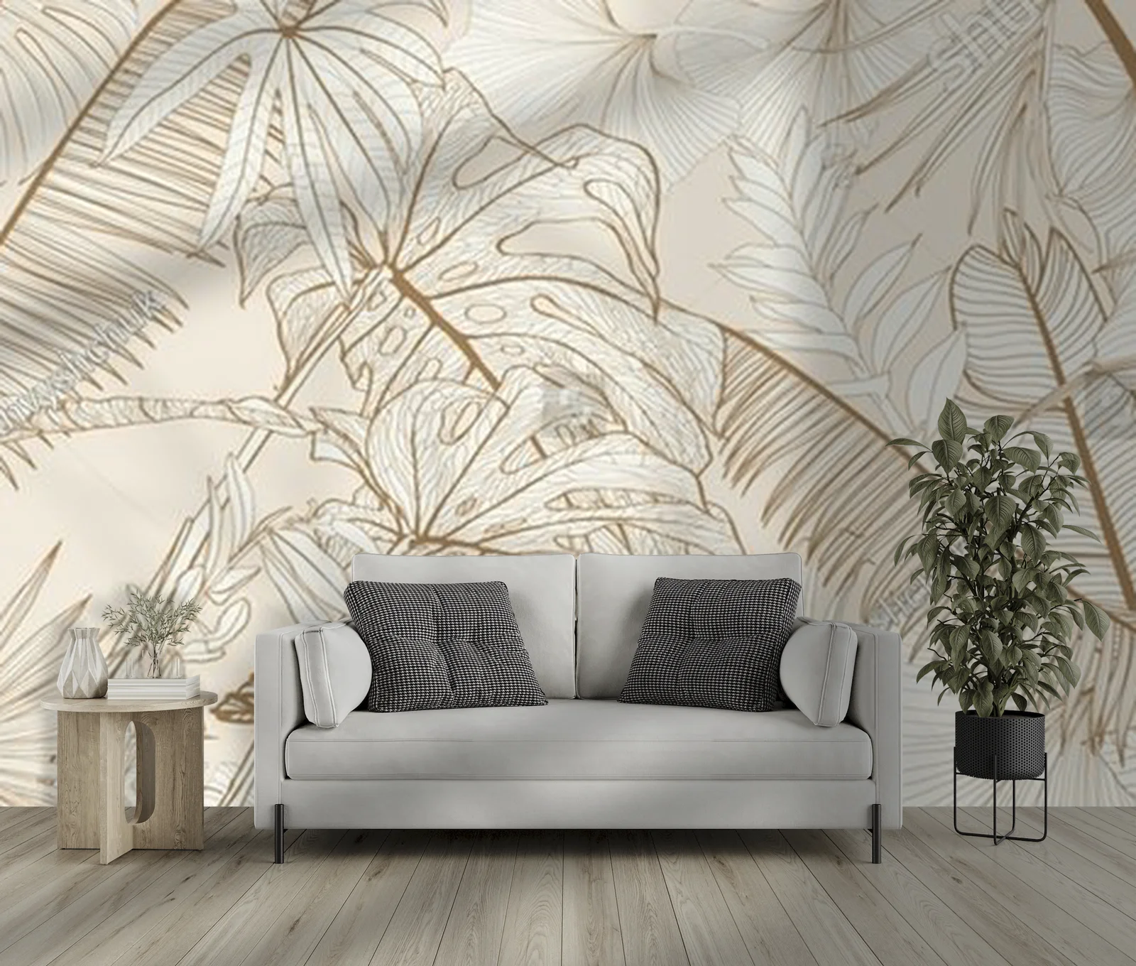 Tropikalna elegancja w pastelowych odcieniach