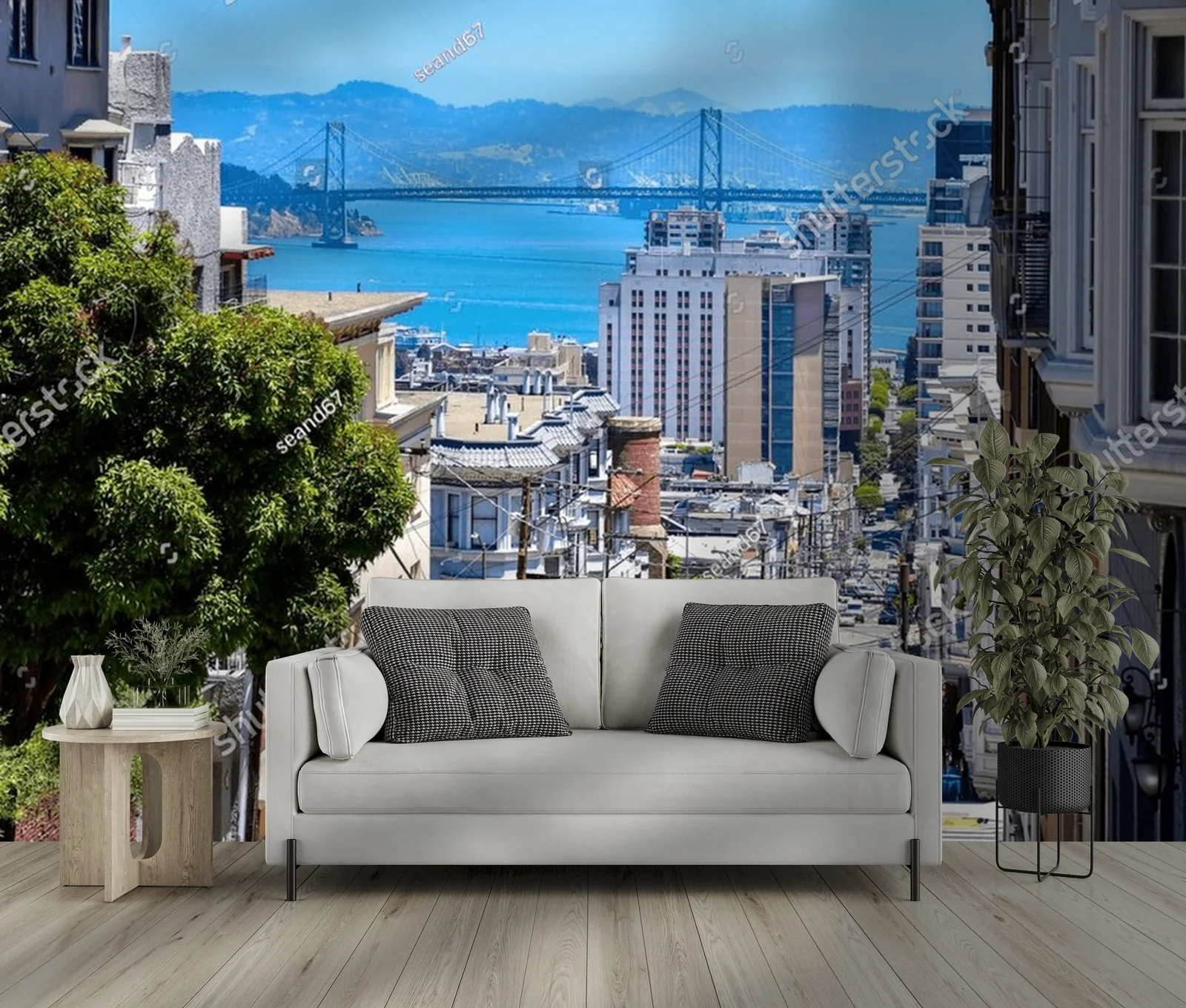 Harmonijny pejzaż San Francisco w zachwycających barwach
