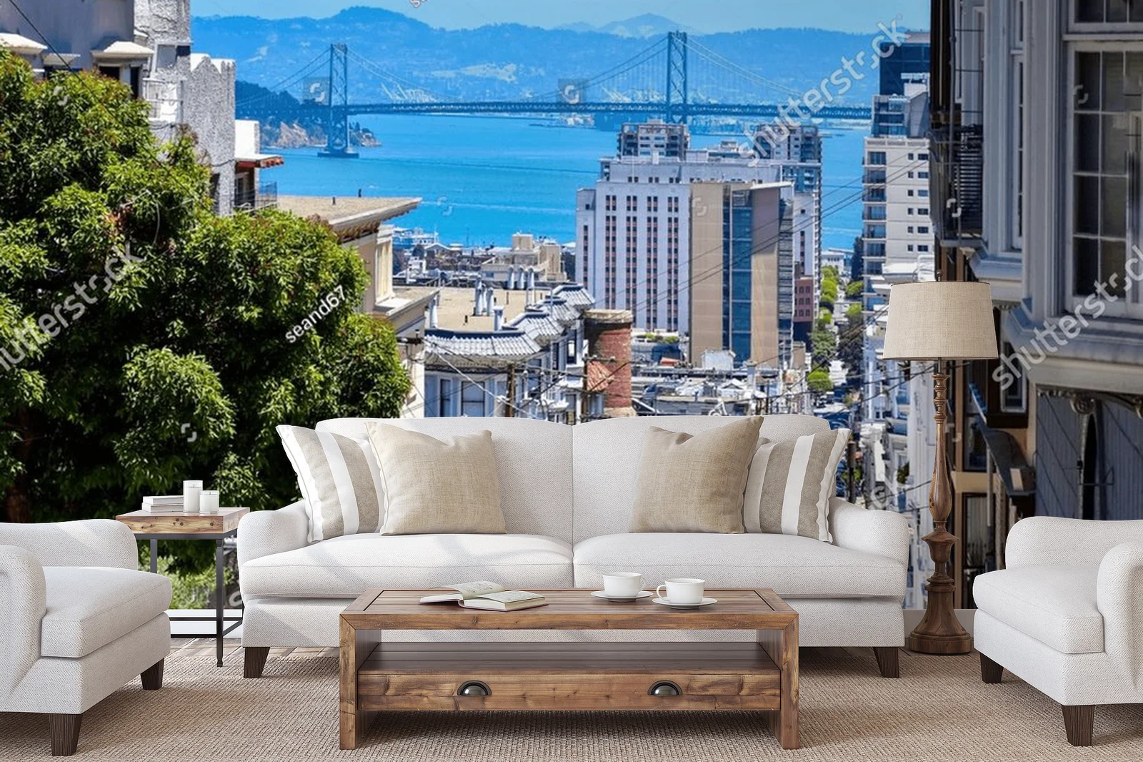 Harmonijny pejzaż San Francisco w zachwycających barwach
