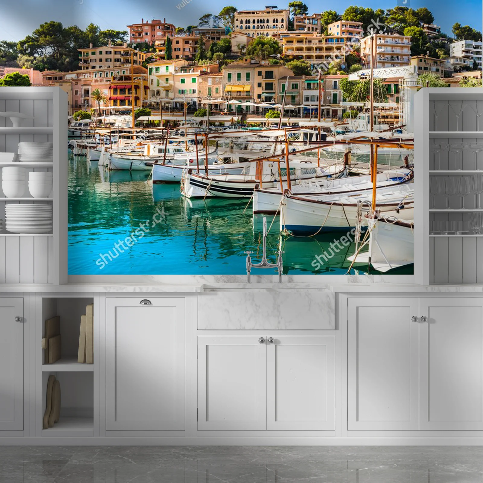 Idylla Port de Soller w barwach śródziemnomorskiej przyrody