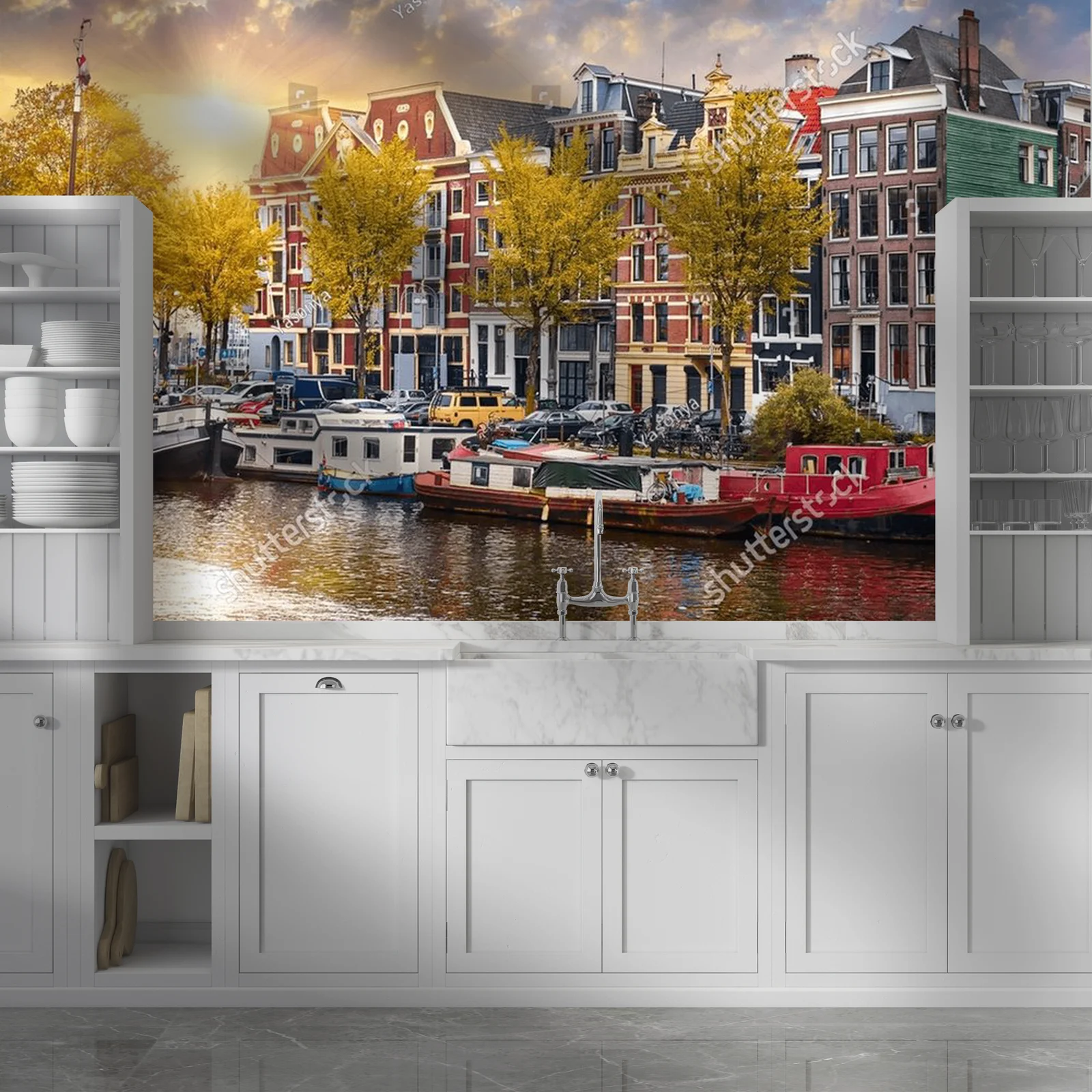 Zachwycające tańczące kamienice Amsterdamu