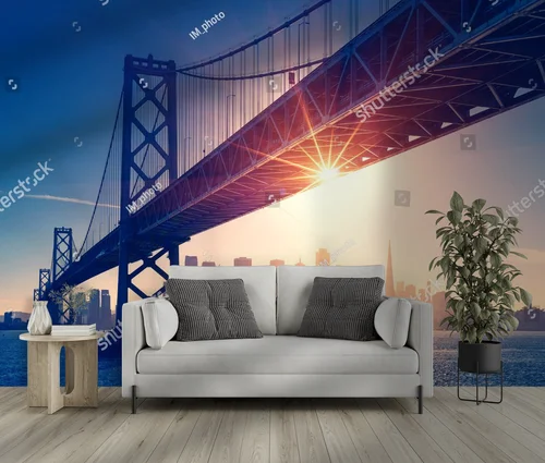 Zachwycający widok San Francisco w wieczornych barwach