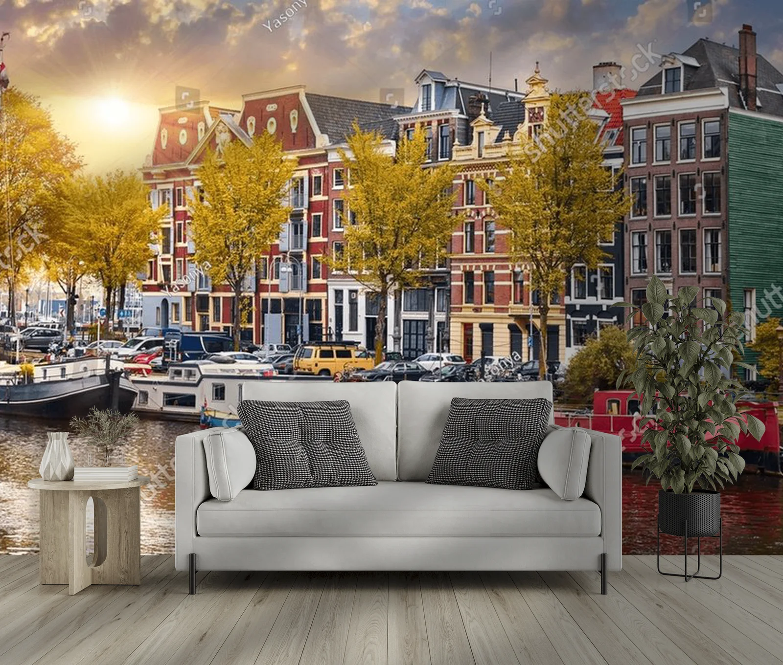 Zachwycające tańczące kamienice Amsterdamu