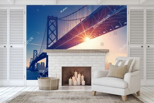 Zachwycający widok San Francisco w wieczornych barwach
