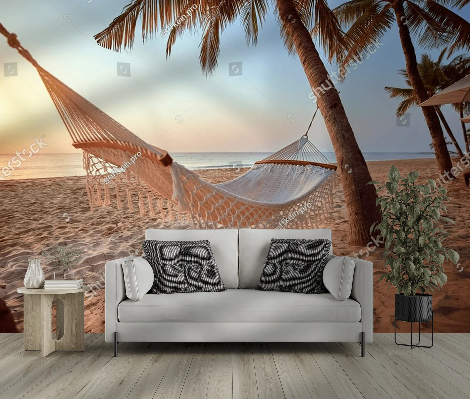 Idylla tropicalnego raju w zachęcających barwach