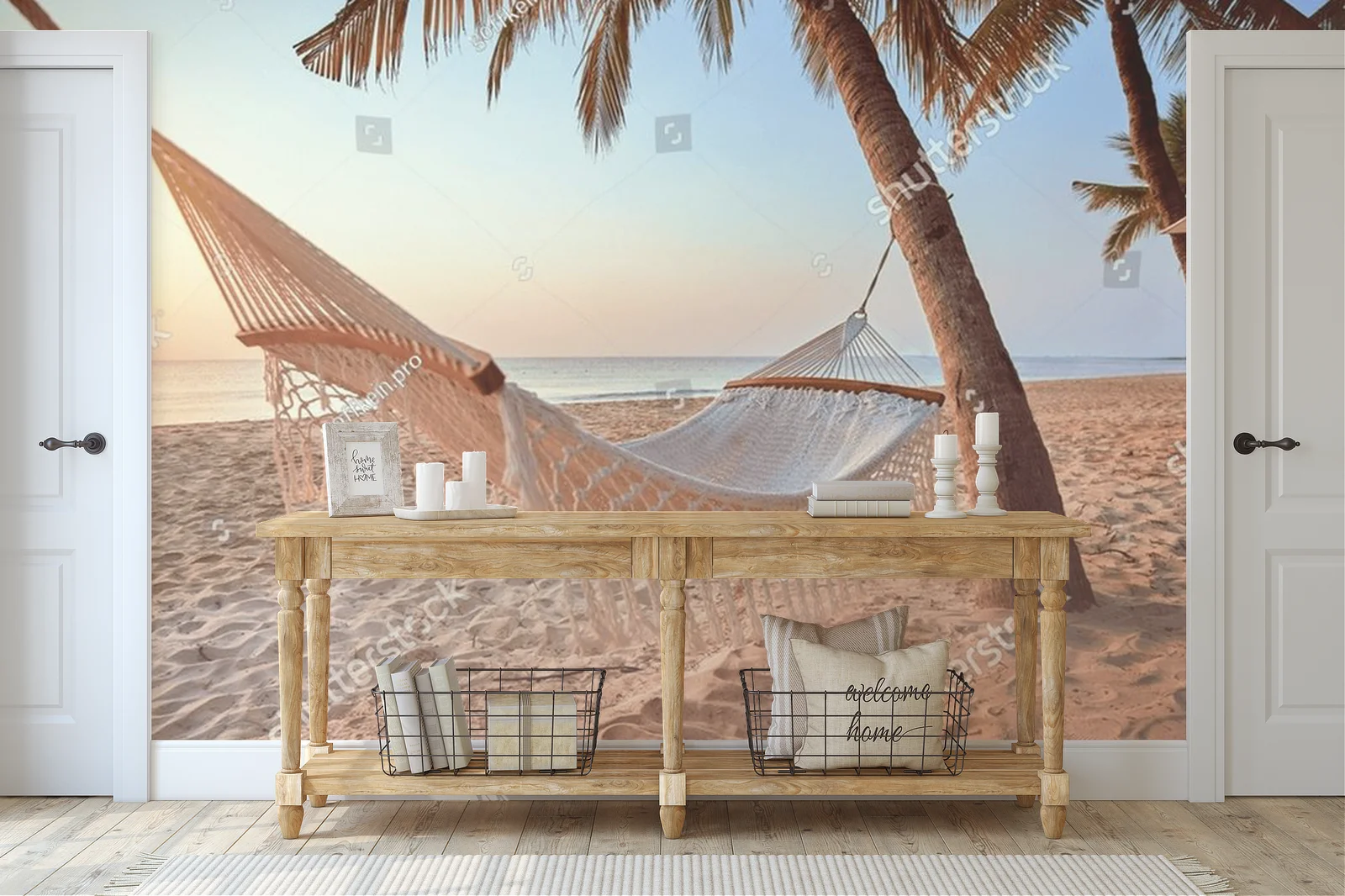 Idylla tropicalnego raju w zachęcających barwach