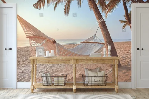 Idylla tropicalnego raju w zachęcających barwach
