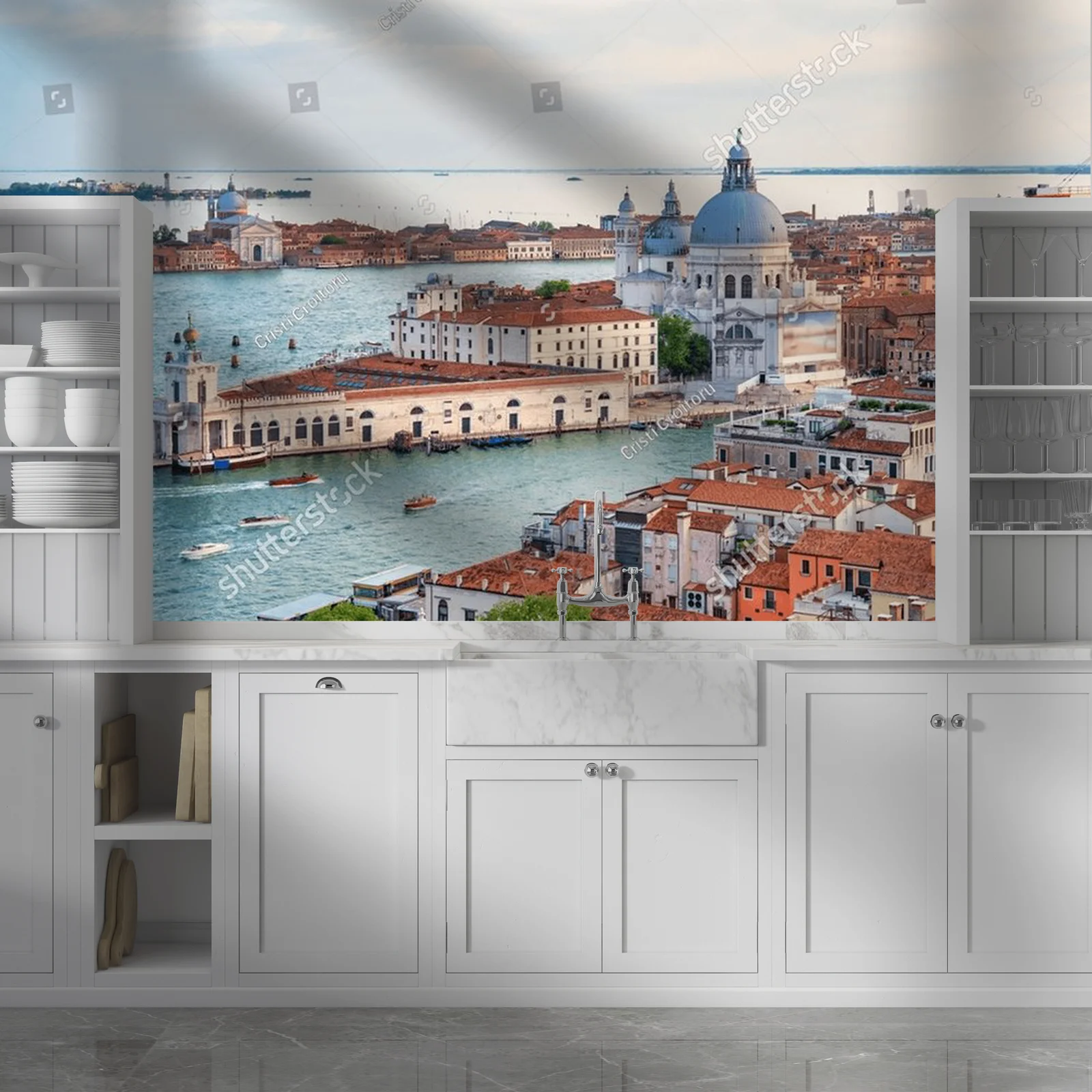 Wenecja: Romantyczny widok na Canal Grande