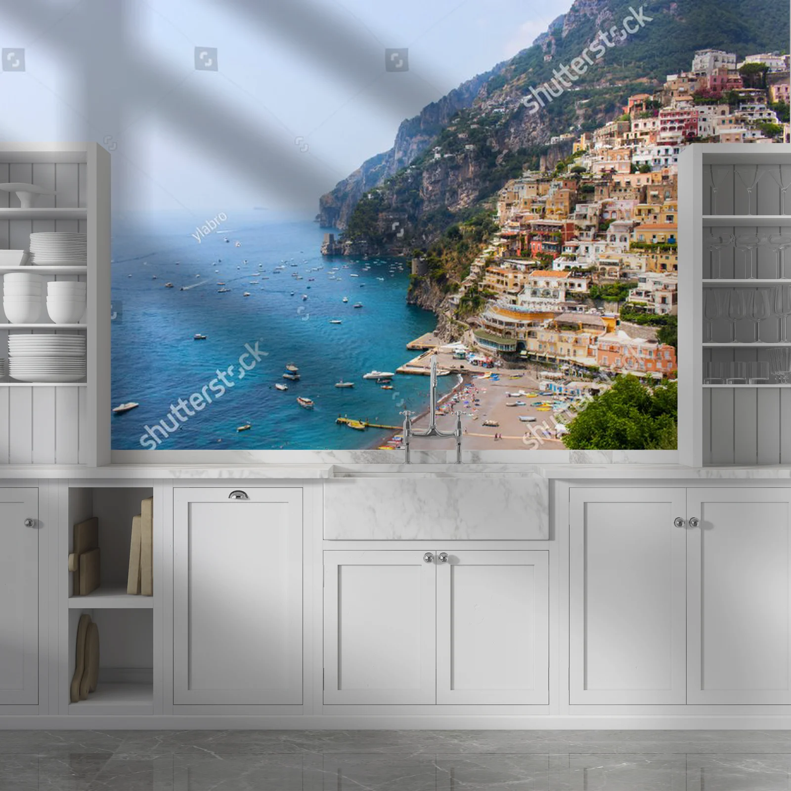 Idylla Positano w błękicie Morza Tyrreńskiego