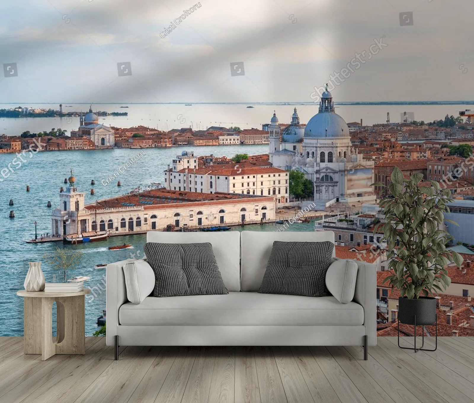 Wenecja: Romantyczny widok na Canal Grande