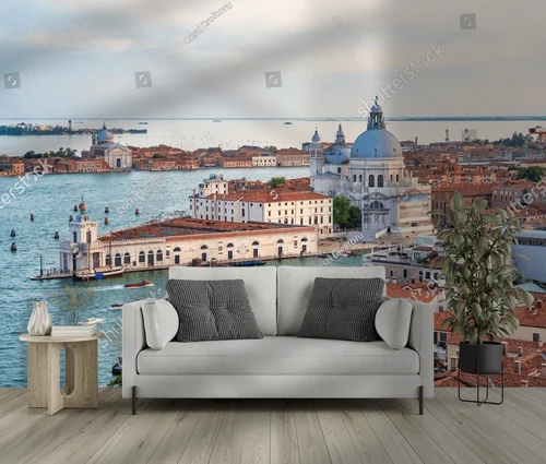 Wenecja: Romantyczny widok na Canal Grande