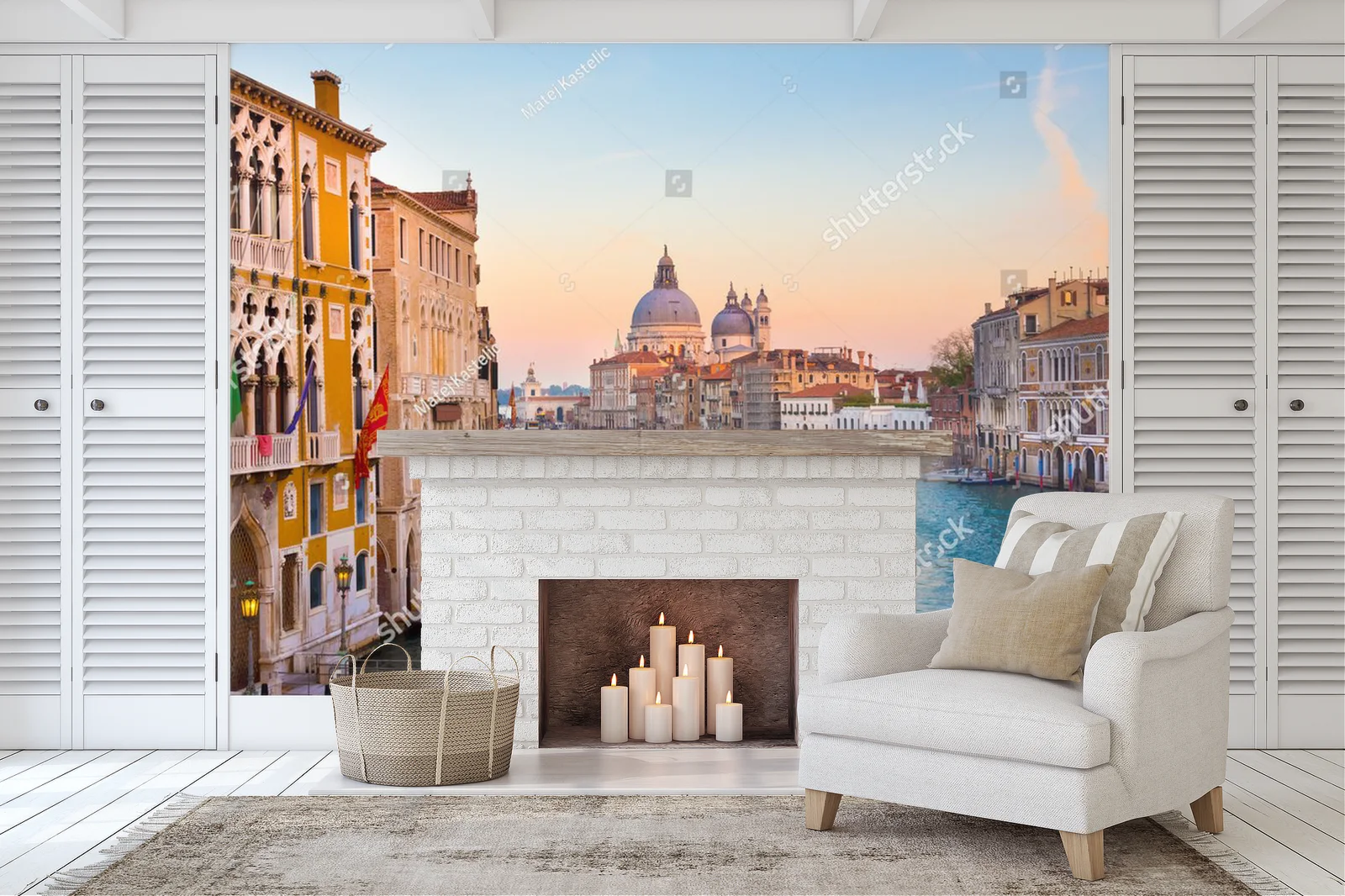 Zachwyt nad Grand Canal w romantycznym Wenecji
