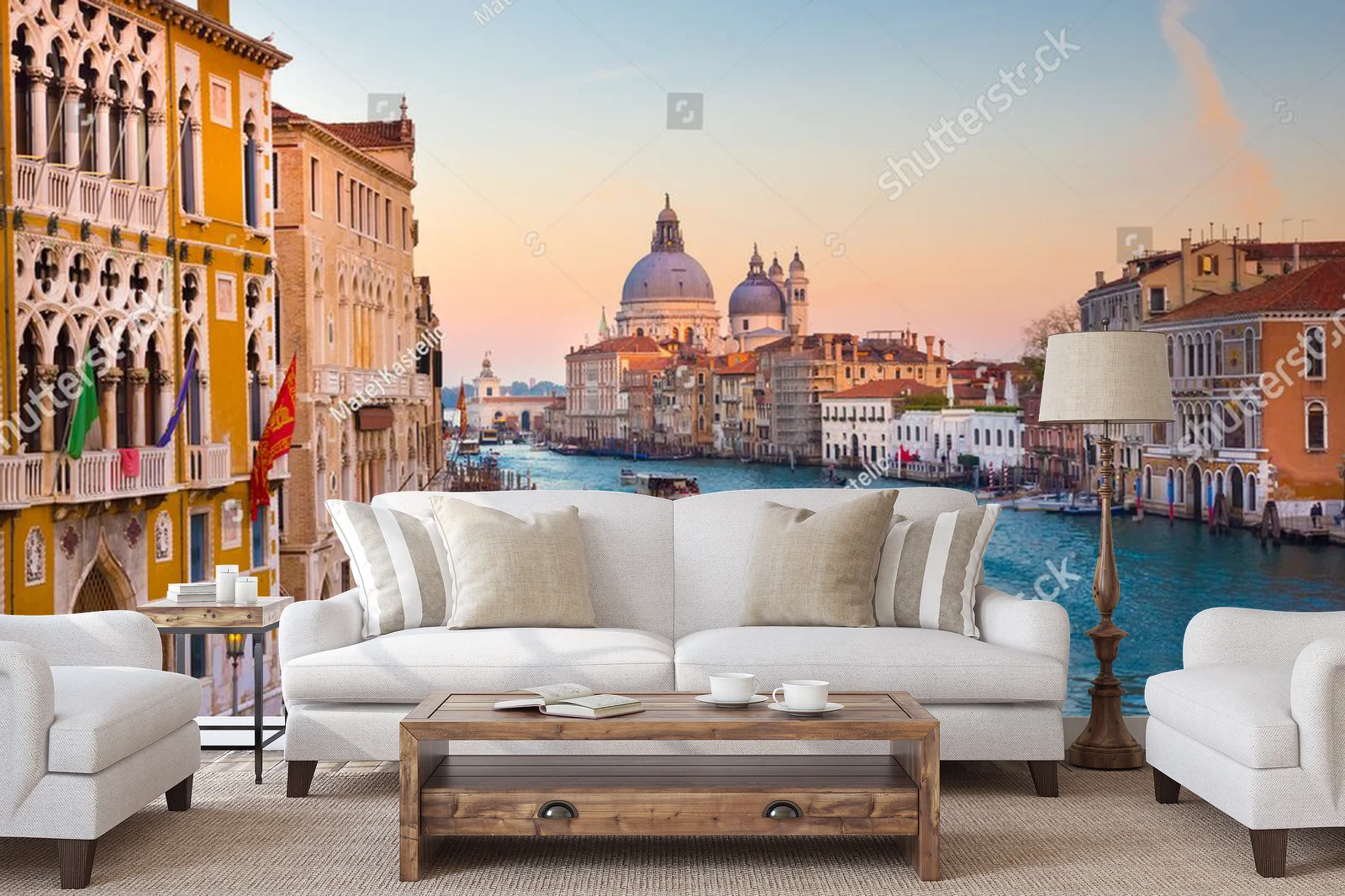Zachwyt nad Grand Canal w romantycznym Wenecji
