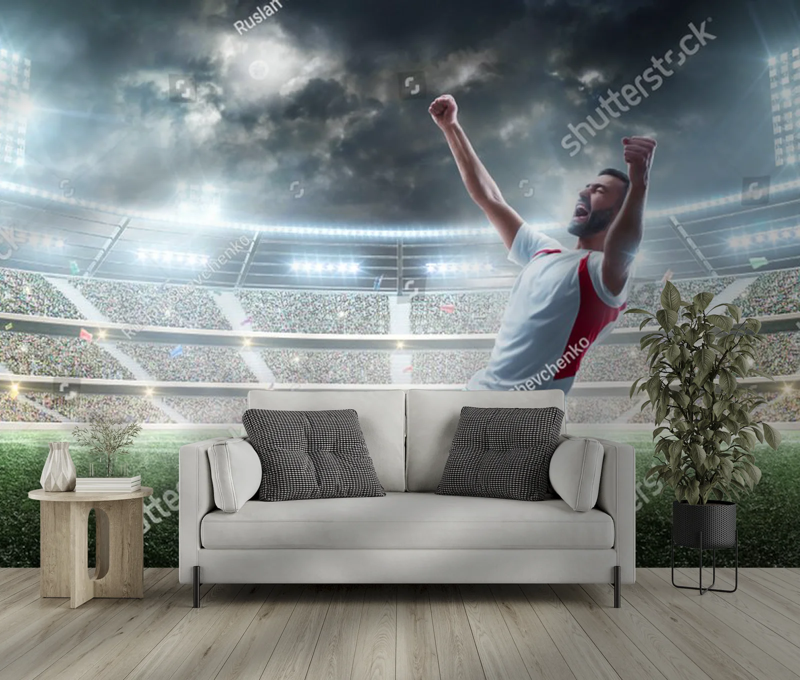 Euforia zwycięstwa na zielonym stadionie