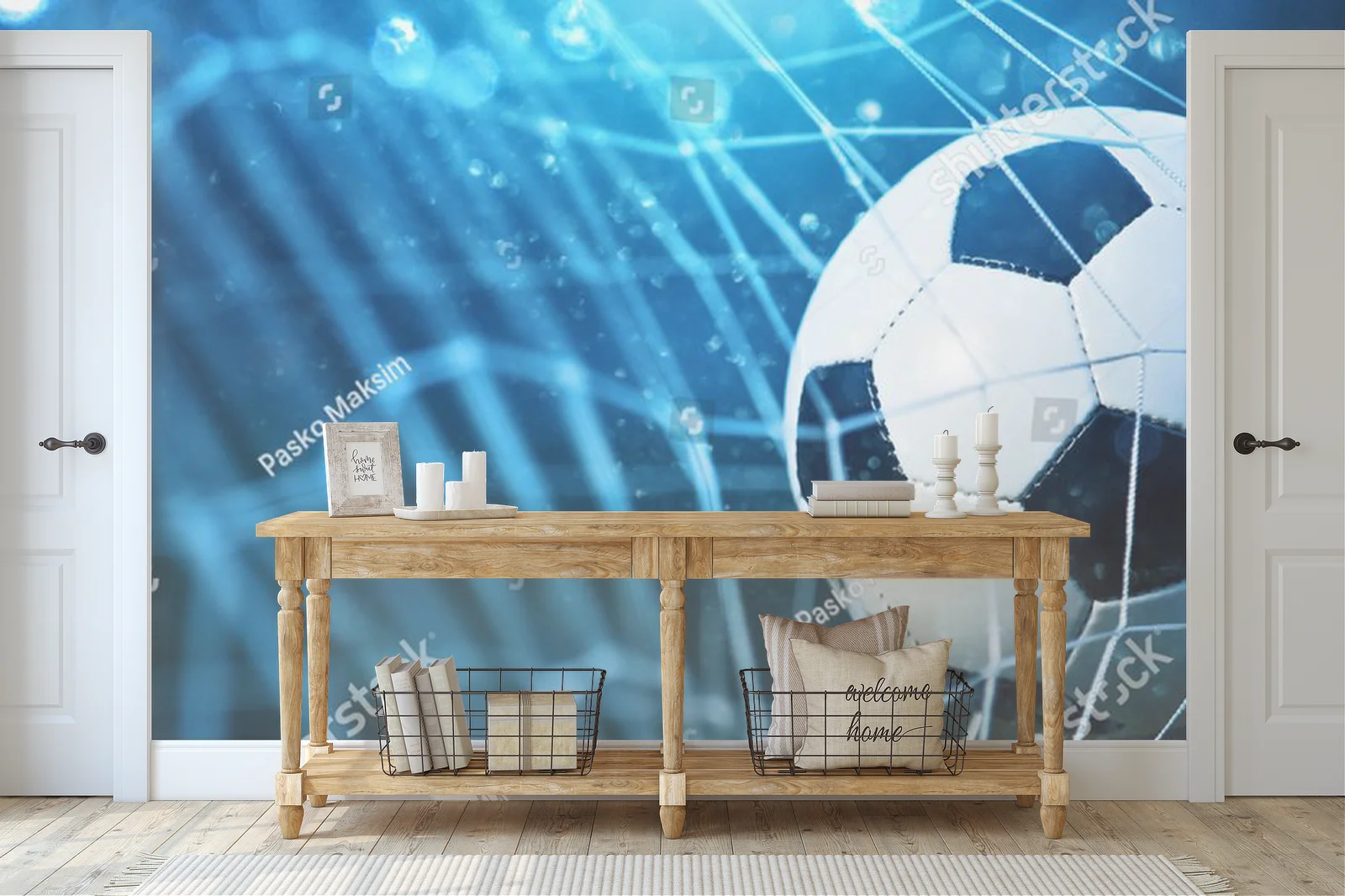 Zwycięski gol w błękicie letniego nieba