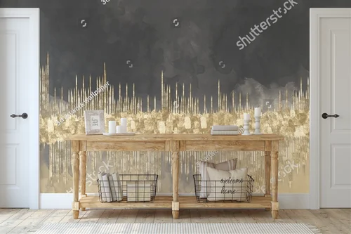 Abstrakcyjna elegancja w przytulnych odcieniach