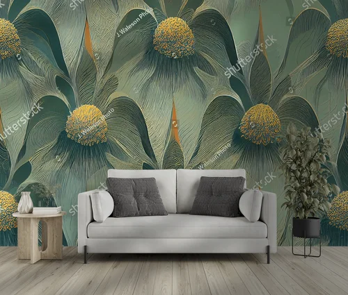 Elegancka harmonia kolorów w stylu Art Deco